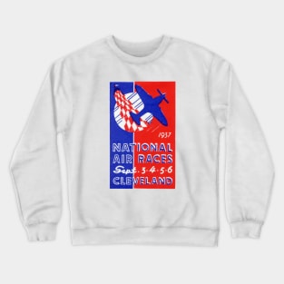 1937 National Air Races Crewneck Sweatshirt